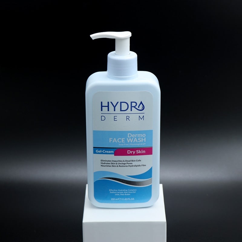 ژل شستشوی صورت پوست های بسیار خشک و حساس هیدرودرم 90700