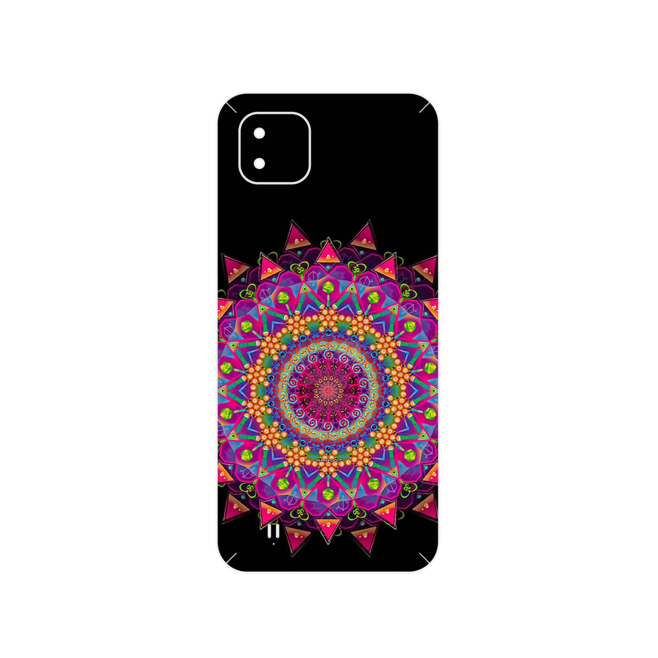 برچسب پوششی ماهوت مدل Mandala Design 5 مناسب برای گوشی موبایل ریلمی C11 2021