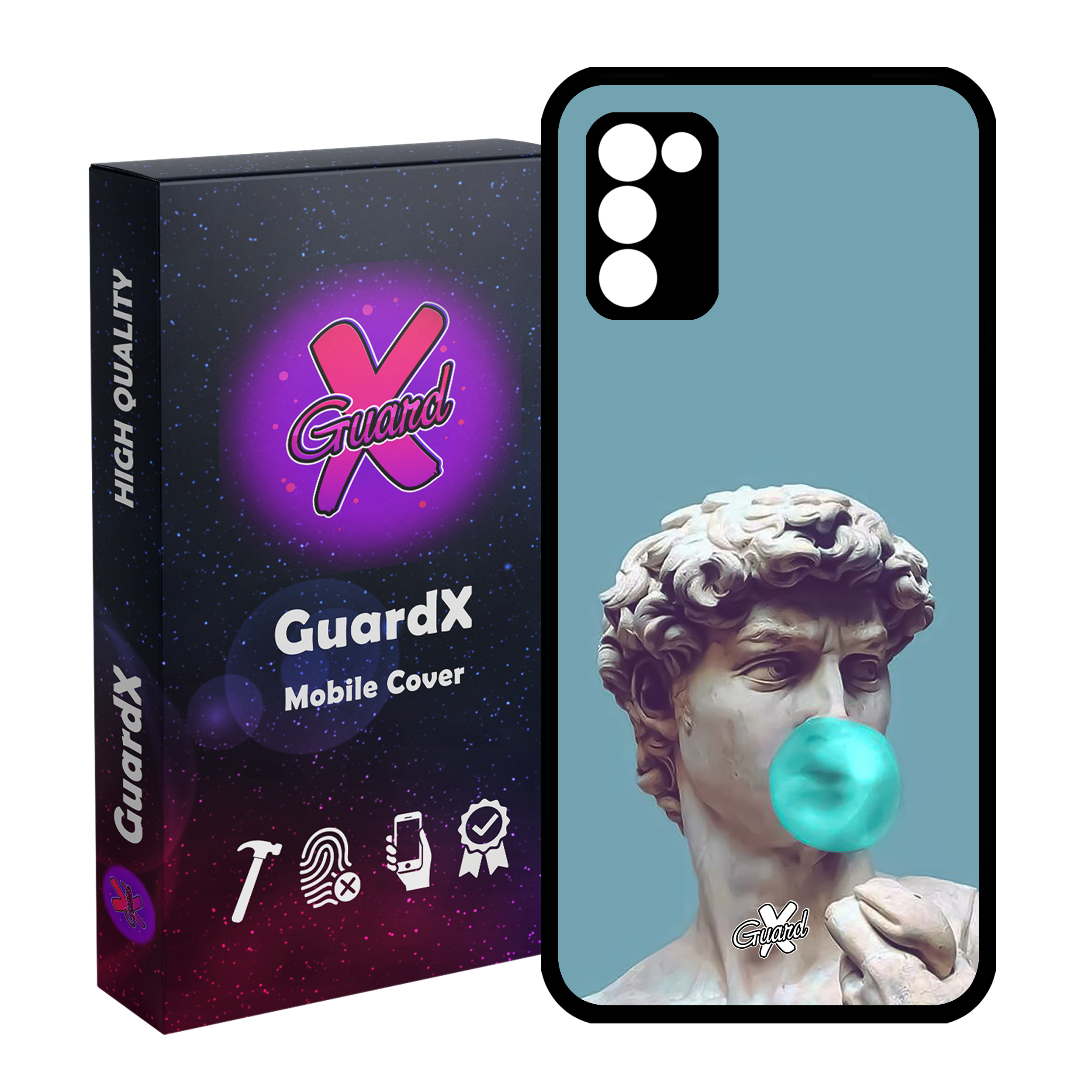 کاور گارد ایکس طرح Art مدل Glass10050 مناسب برای گوشی موبایل سامسونگ Galaxy A03s