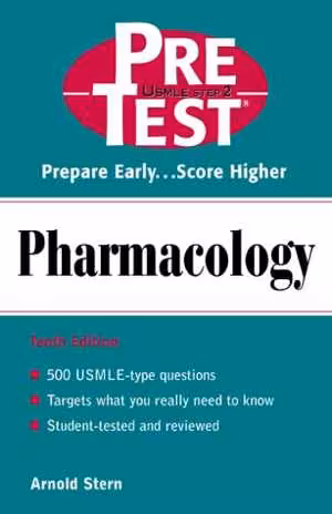 [PDF] دانلود کتاب Pharmacology - Pretest Self-Assessment And Review, 10th ed, 2001