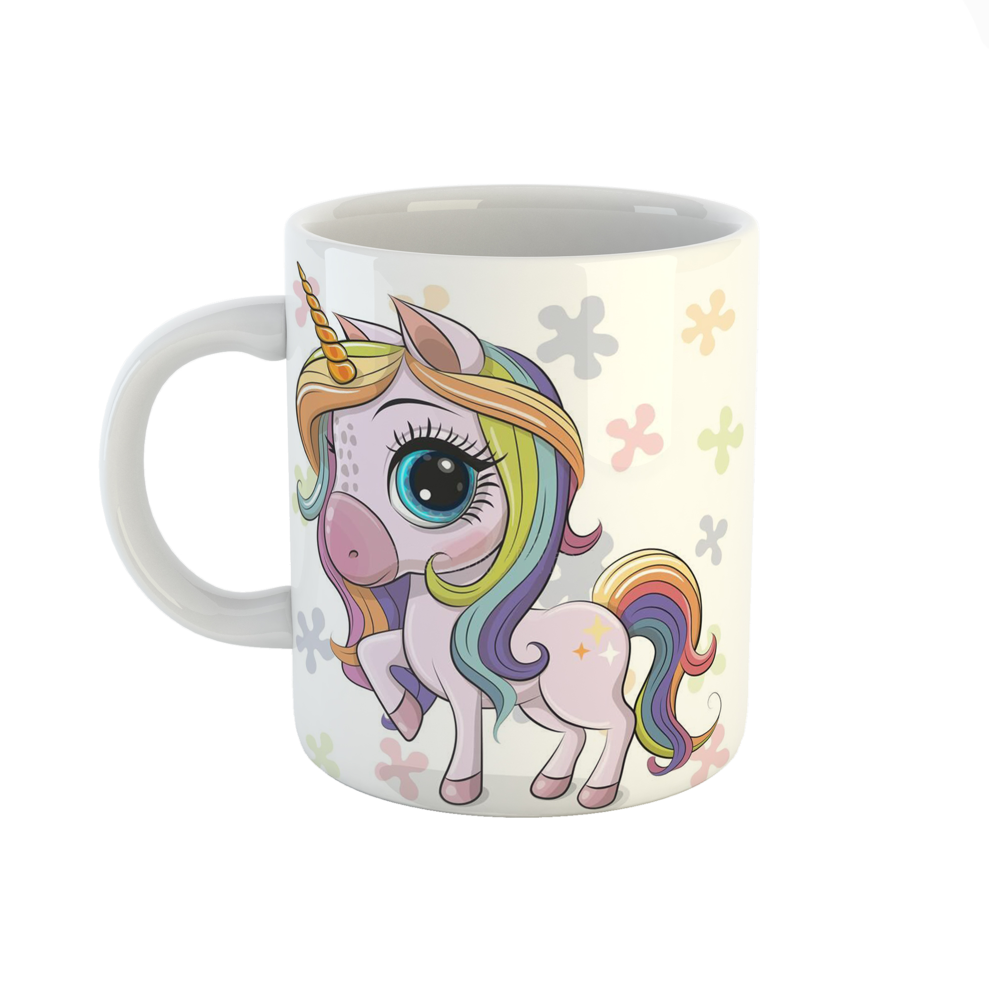ماگ طرح unicorn مدل تکشاخ