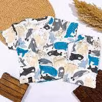 ست تیشرت شلوارک بچه گانه طرح حیوانات قطبی کوالا Koala