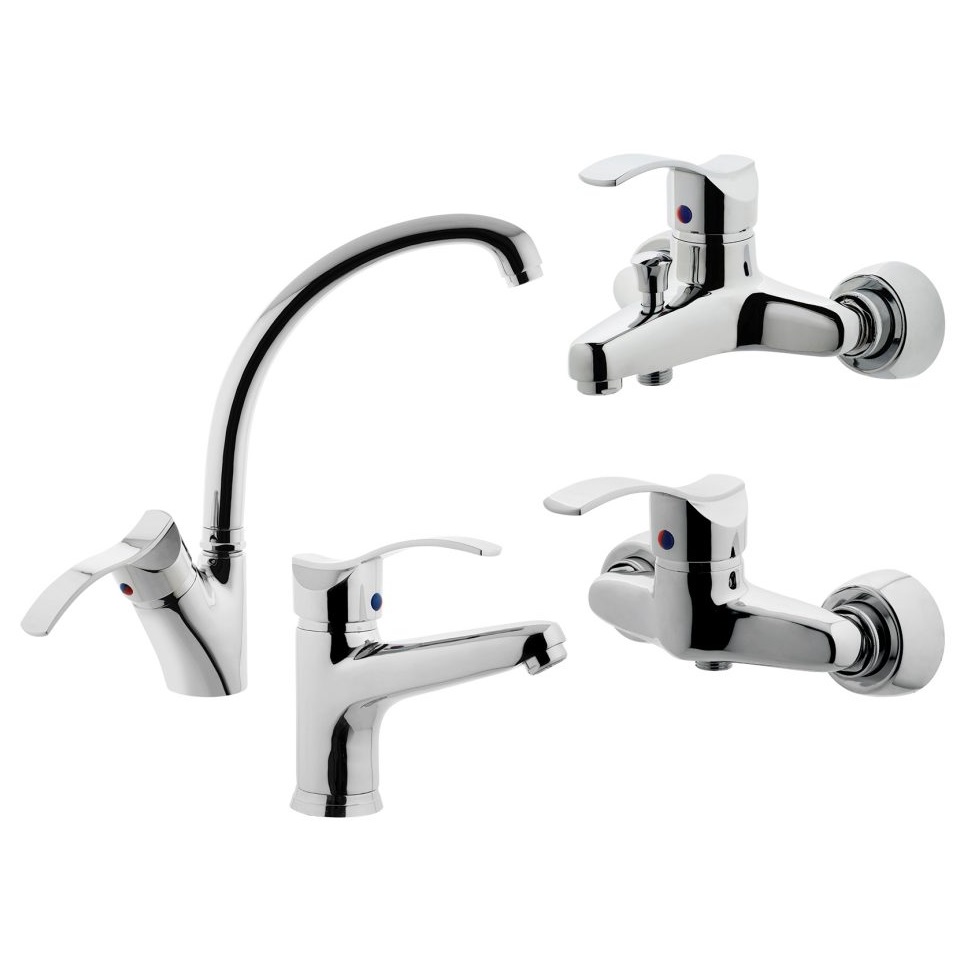 ست شیرآلات البرزروز مدل موج