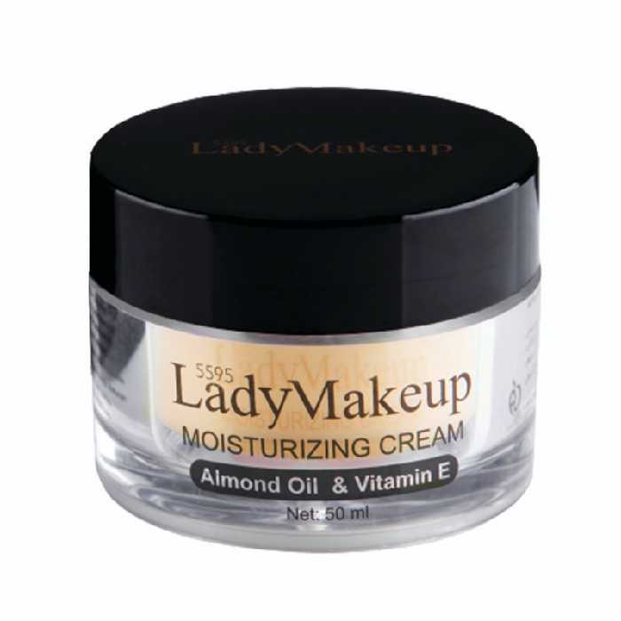 کرم مرطوب کننده لیدی میکاپ مدل روغن بادام حجم 50 میلی لیتر