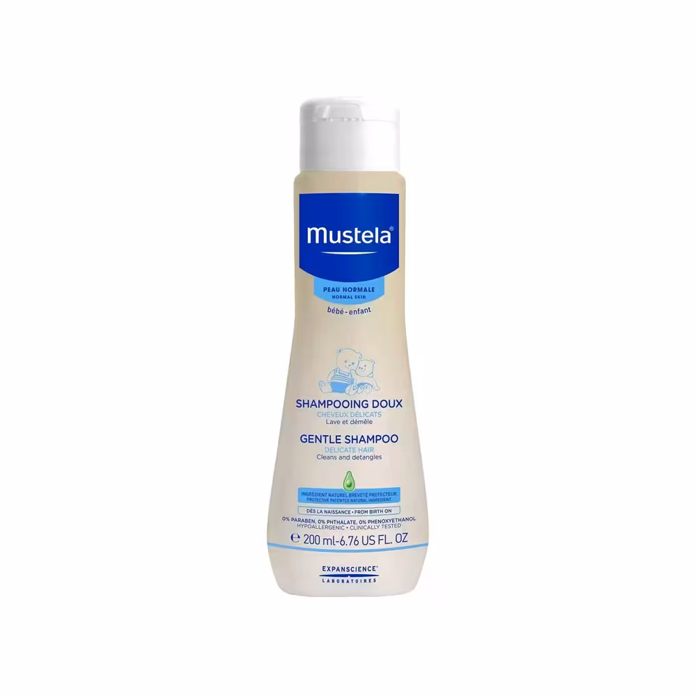 شامپو سر ملایم  موستلا 200میل mustela