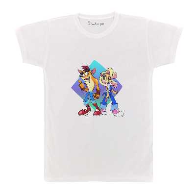 تی شرت بچگانه پرمانه طرح کراش کد pmt.2052