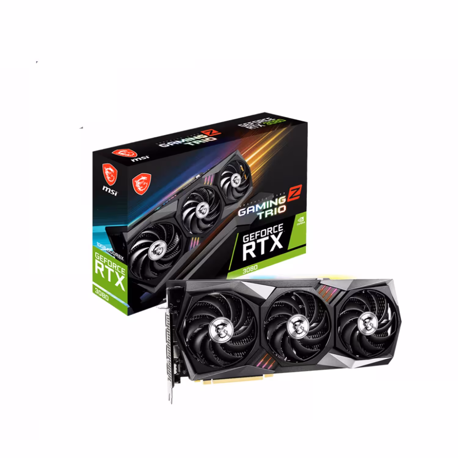 کارت گرافیک ام اس آی GeForce RTX 3080 GAMING Z TRIO 10G LHR