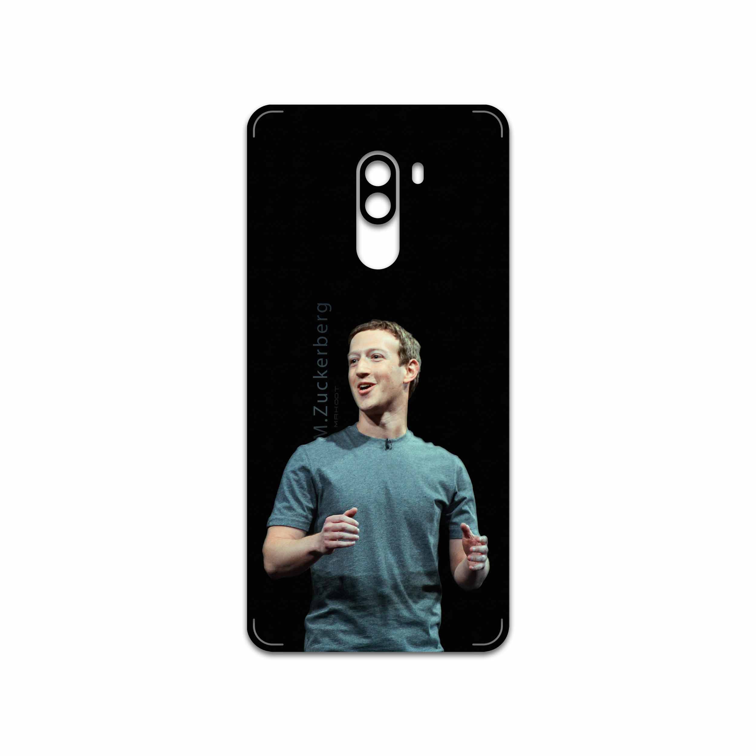 برچسب پوششی ماهوت مدل Mark Zuckerberg مناسب برای گوشی موبایل شیائومی POCOPHONE F1