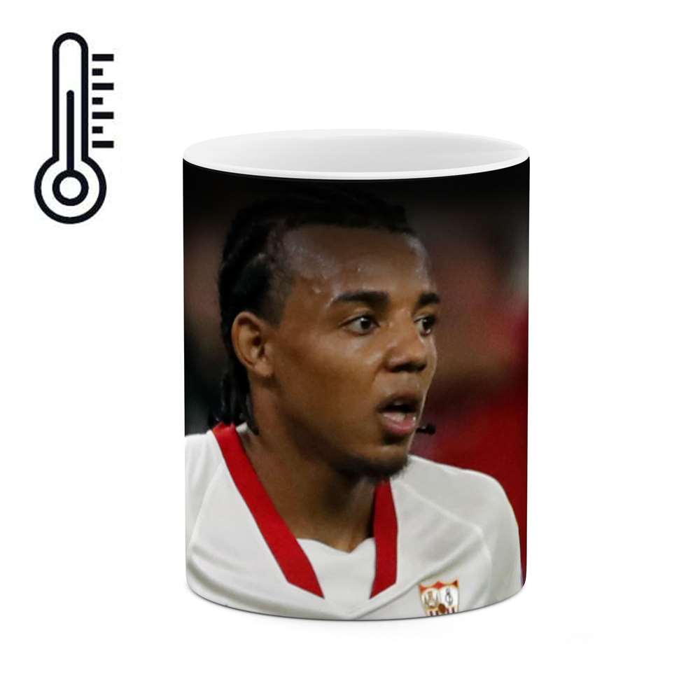 ماگ حرارتی طرح فوتبالیست Jules konde مدل mgph12372