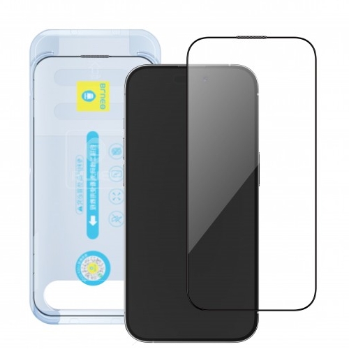 گلس فول BLUEO Anti Dust HD Glass Anti Static With Applicator مناسب برای Apple iPhone 12 Pro Max