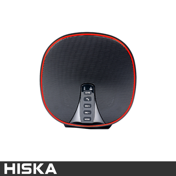 اسپیکر بلوتوثی هیسکا مدل B46 مشکی قرمز