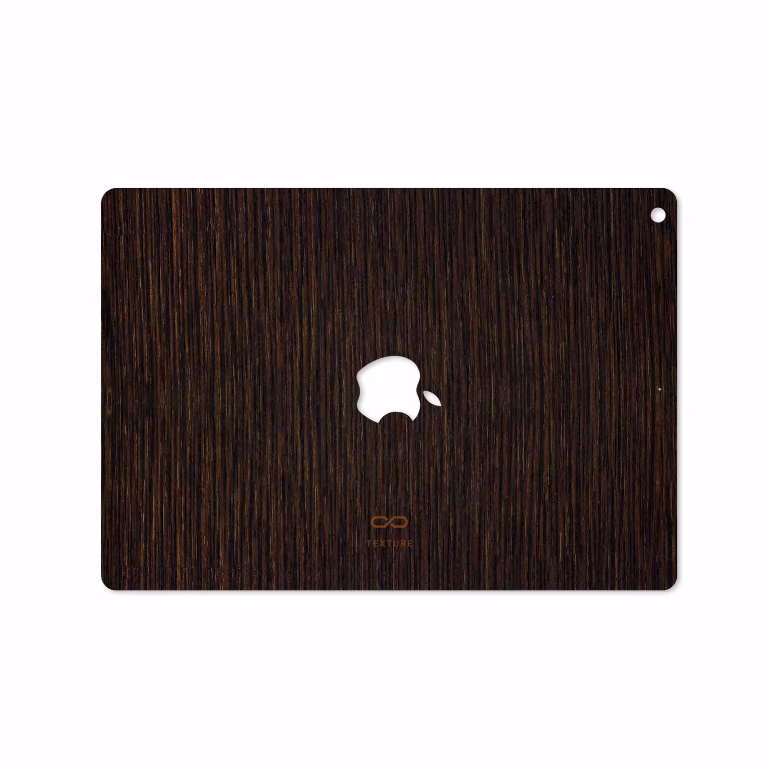 برچسب پوششی ماهوت مدل Dark-Gold-Stripes-Wood مناسب برای تبلت اپل iPad 9.7 (GEN 5) 2017 A1823