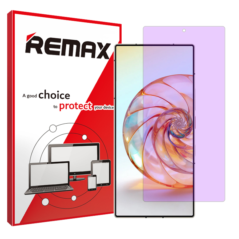 گلس زد تی ای nubia Z60 Ultra مدل هیدروژلی آنتی پرپل برند ریمکس کد S