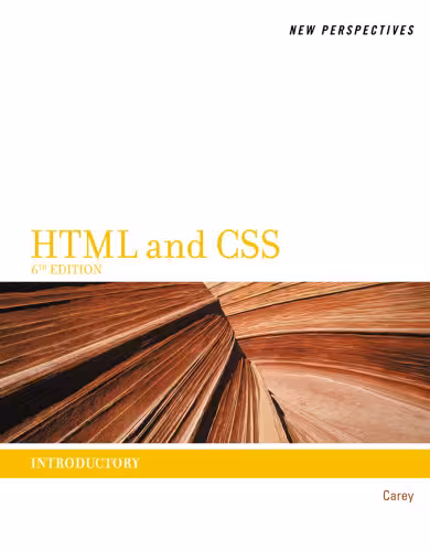 خرید و دانلود نسخه کامل کتاب New Perspectives on HTML and CSS: Introductory