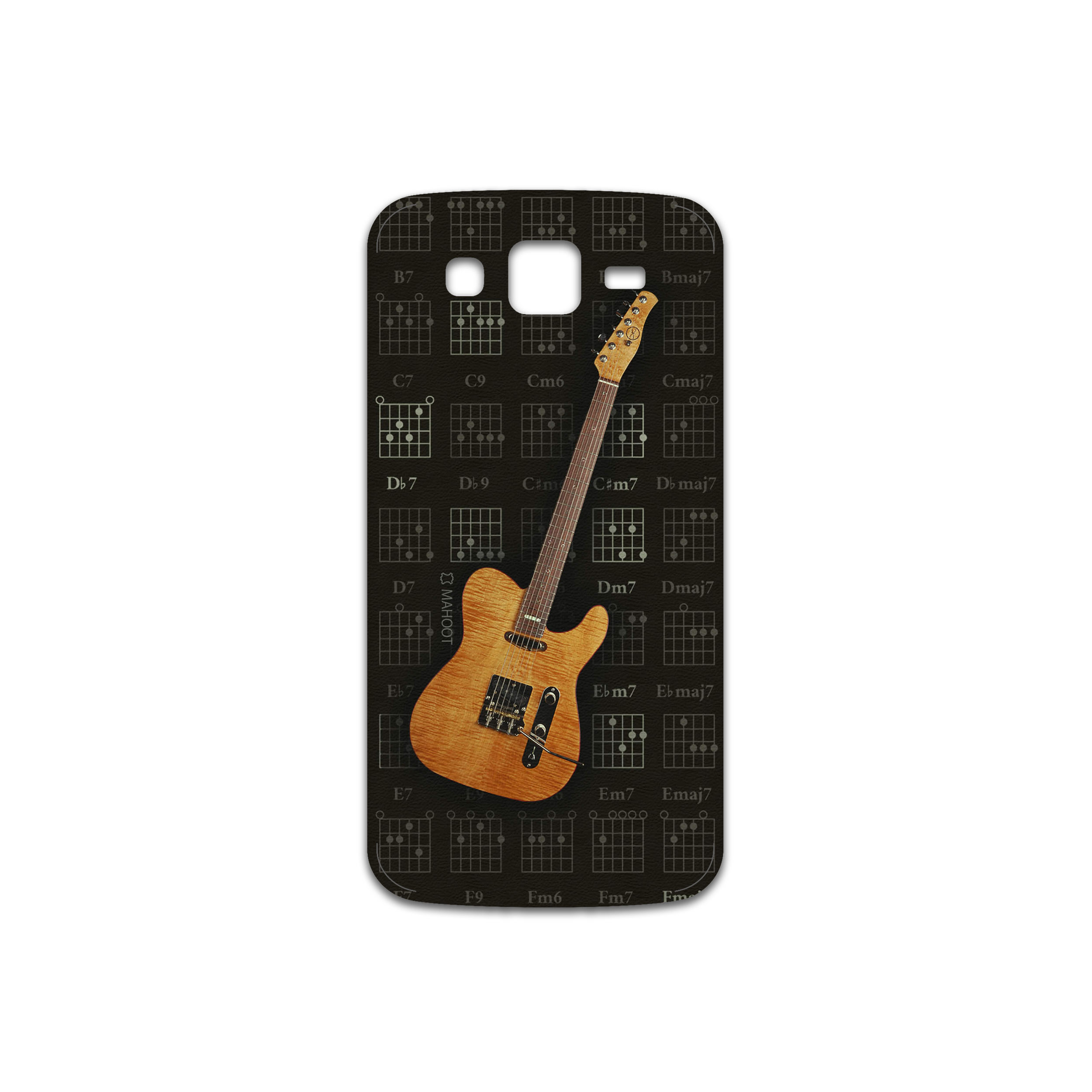 برچسب پوششی ماهوت مدل Guitar-Instrument مناسب برای گوشی موبایل سامسونگ Galaxy Grand 2