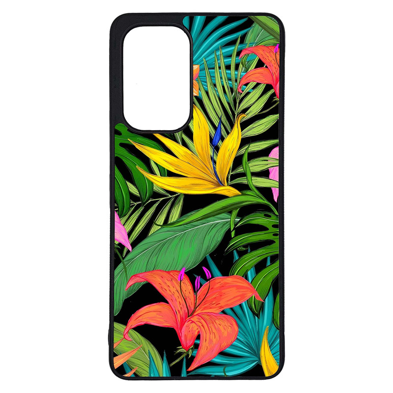 کاور طرح گل کد G-056 مناسب برای گوشی موبایل سامسونگ Galaxy A53 / A53 5G | دیجی قاب دونی