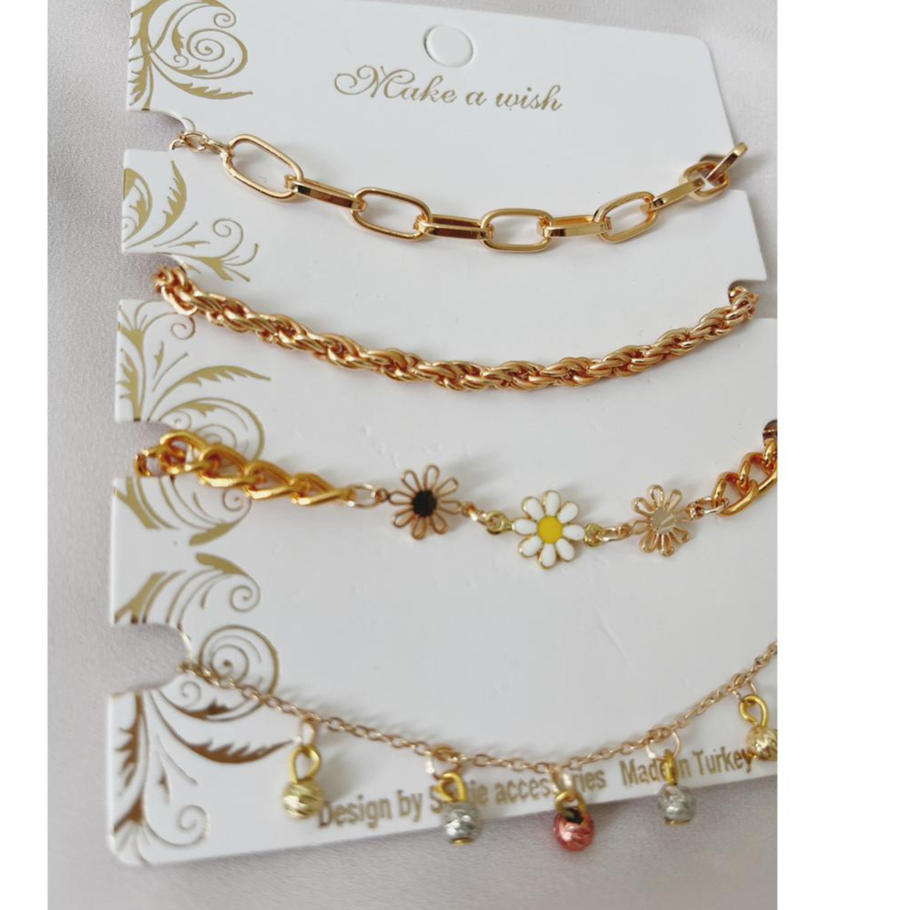 پک دستبند بابونه 