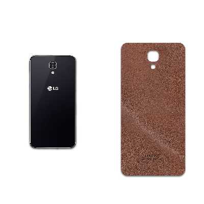 برچسب پوششی ماهوت مدل Matte-Natural-Leather مناسب برای گوشی موبایل ال جی X screen