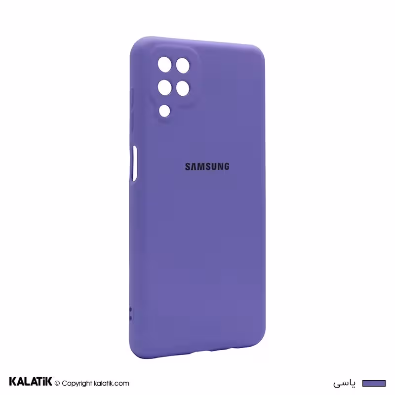 کاور سیلیکونی گوشی سامسونگ Galaxy A12 با محافظ دوربین