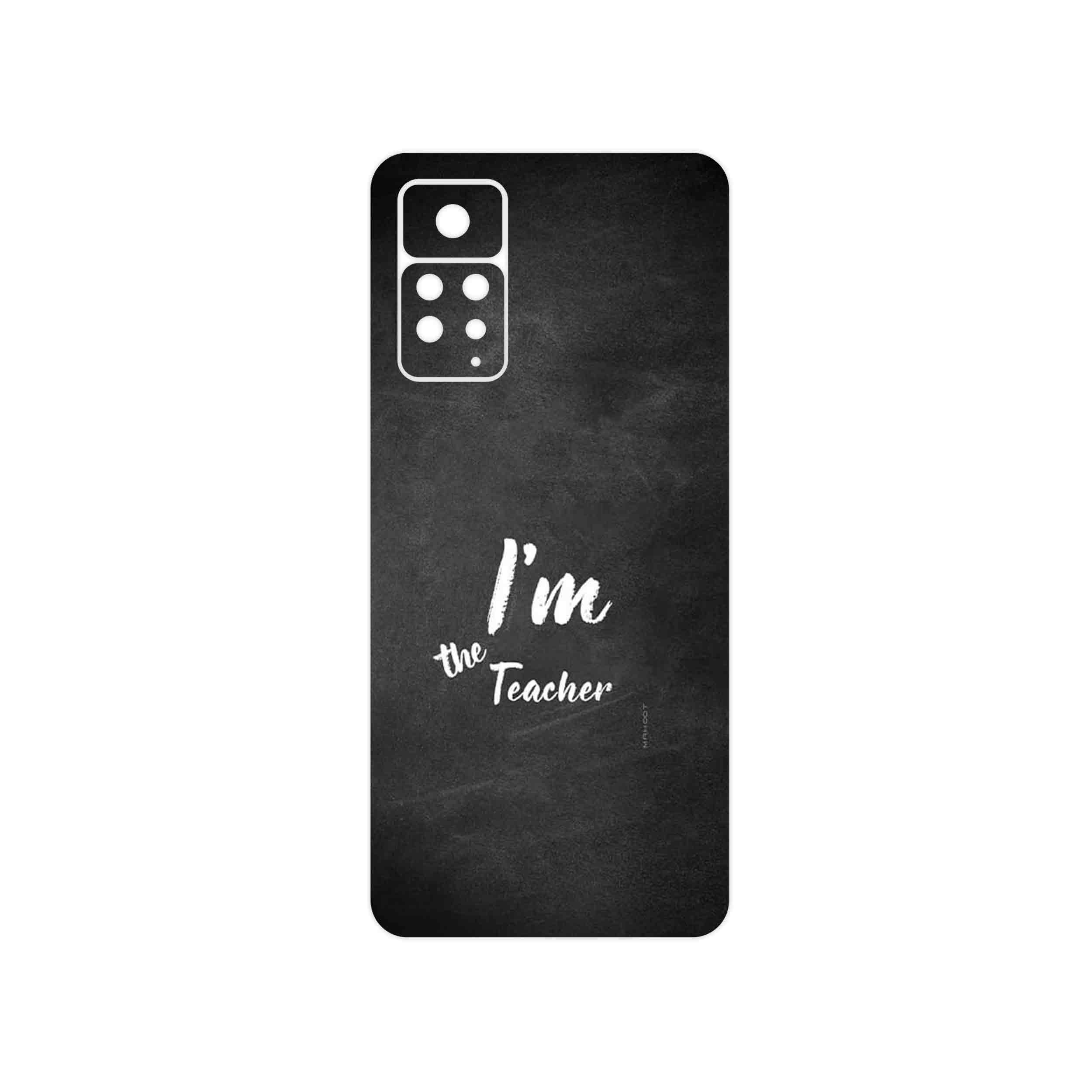 برچسب پوششی ماهوت مدل Teacher مناسب برای گوشی موبایل شیائومی Redmi Note 11 Pro Plus 5G (India)