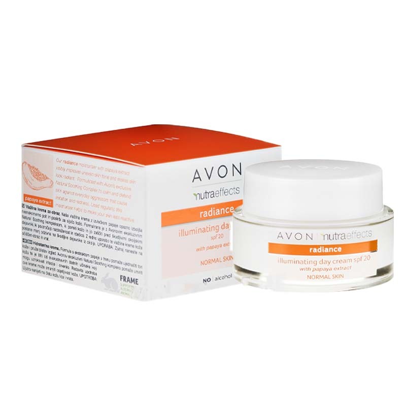 کرم آبرسان روز روشن کننده پوست مدل Radiance آون 50 میل