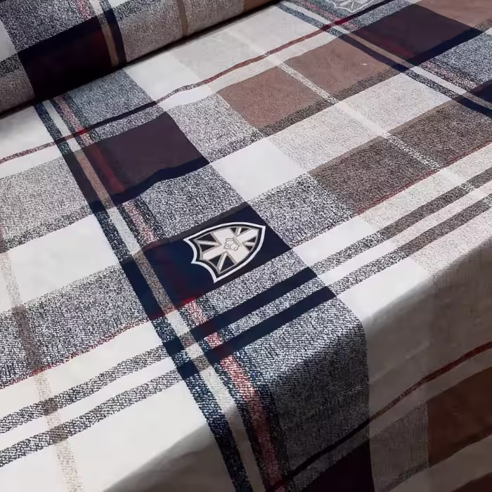 ملحفه مدل روانداز کد ZN 345 یک نفره سایز 140×220 سانتی متر
