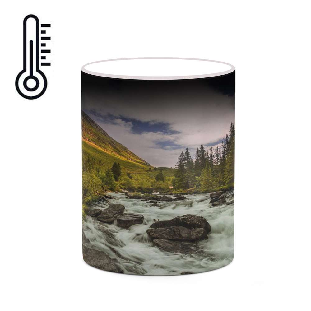 ماگ حرارتی کاکتی طرح منظره مدل mgh18314