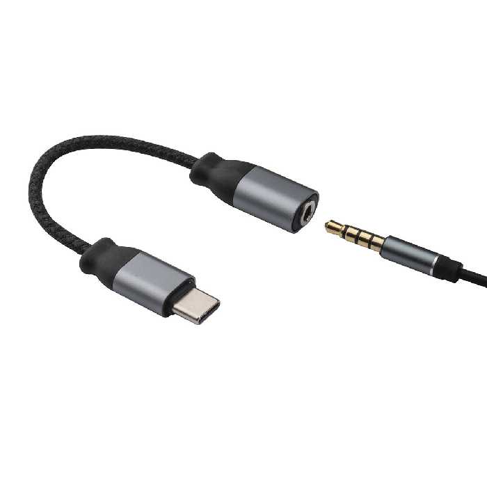 مبدل USB-C به جک 3.5 میلی متری ارلدام مدل OT51