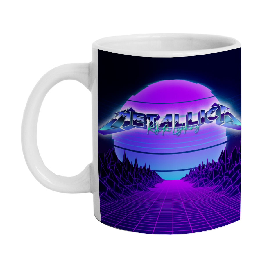 ماگ دارلی طرح متالیکا مدل M1348