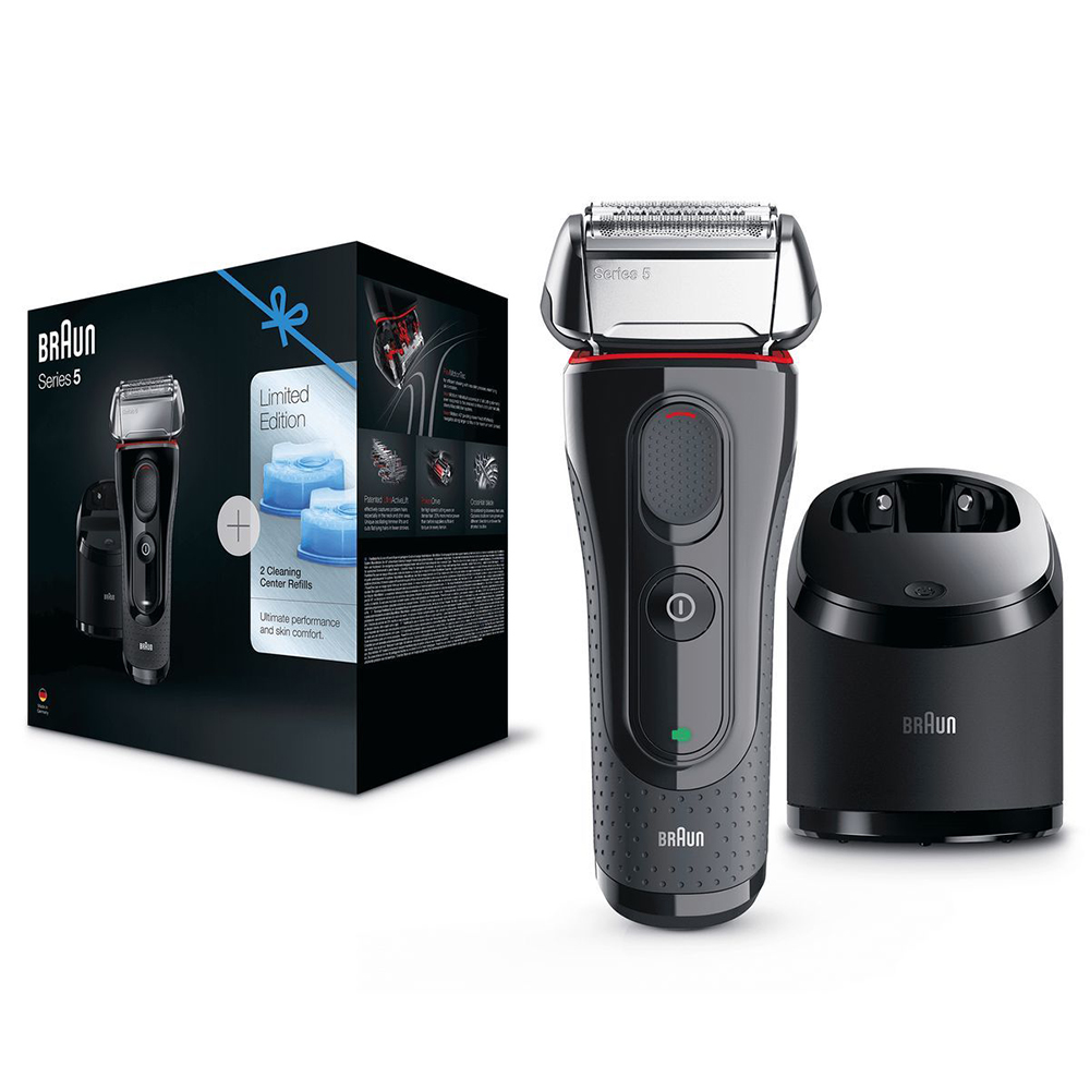ریش تراش براون سری 5 مدل 5050cc با دو یدک اضافی