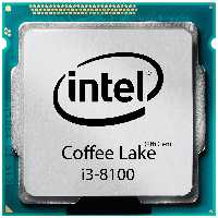 پردازنده مرکزی اینتل سری Coffee Lake مدل i3-8100 تری