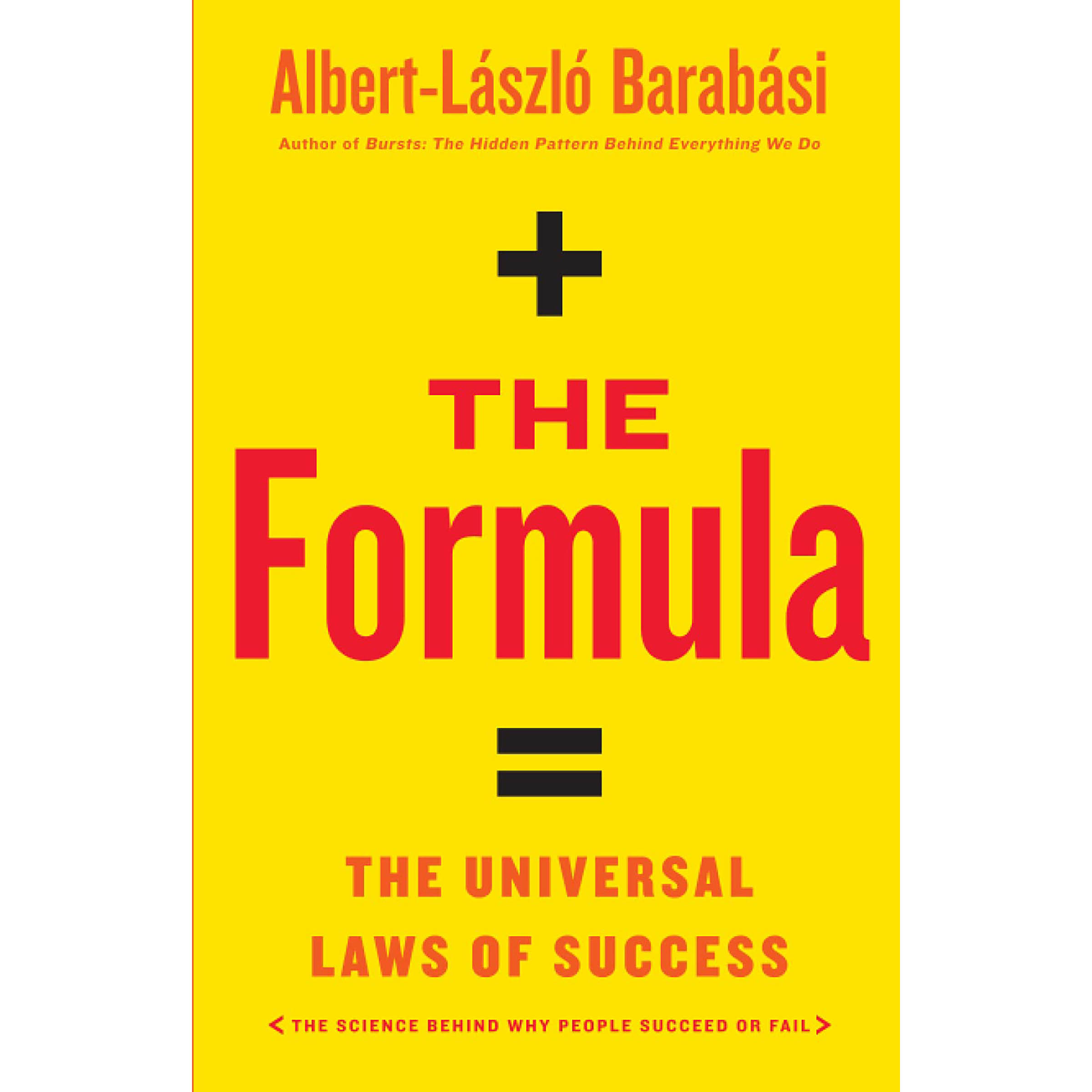 کتاب The Formula اثر Albert-László Barabási انتشارات Little, Brown and Company