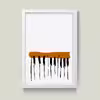 تابلو مدل مینیمال Piano کدS1412-w