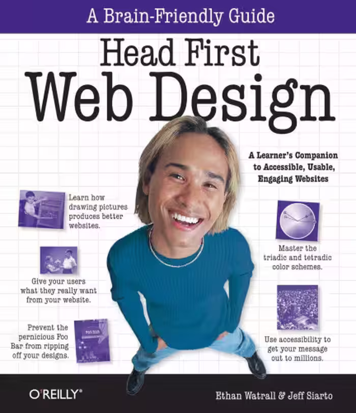خرید و دانلود نسخه کامل کتاب Head First Web Design: A Brain-Friendly Guide