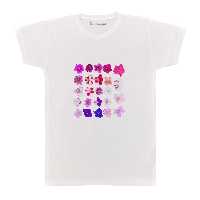 تی شرت بچگانه پرمانه طرح گل کد pmt.6058