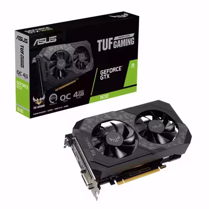 کارت گرافیک ایسوس ASUS TUF Gaming GeForce GTX 1630 OC Edition 4GB