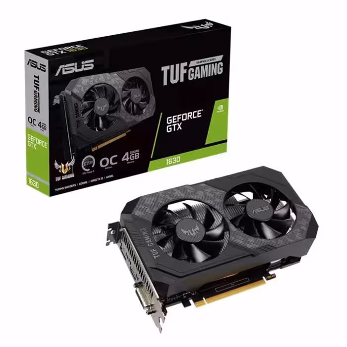 کارت گرافیک ایسوس ASUS TUF Gaming GeForce GTX 1630 OC Edition 4GB