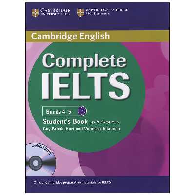 کتاب Cambridge English Complete IELTS (4-5) اثر جمعی از نویسندگان انتشارات کمبریج
