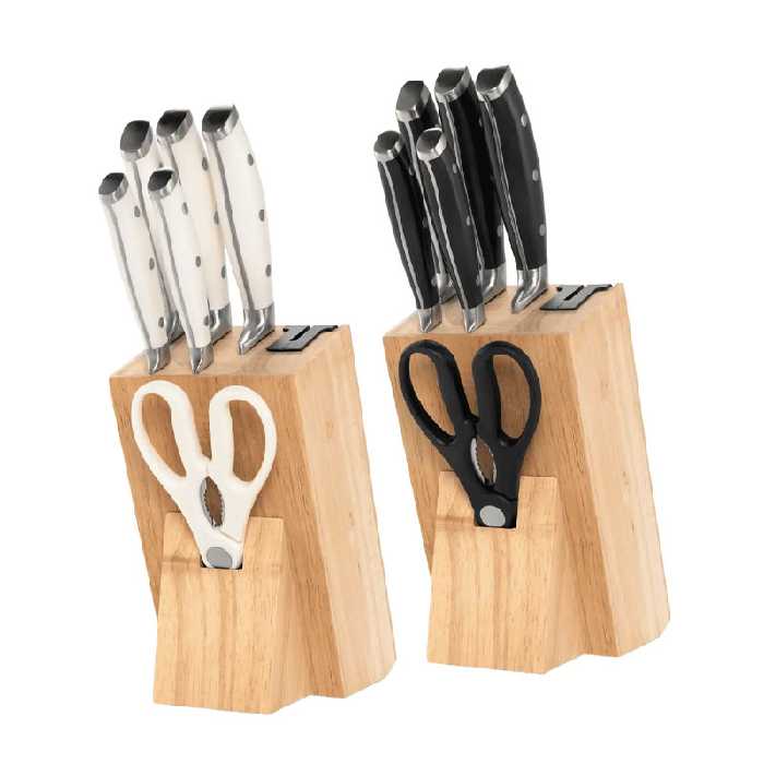 خرید و قیمت ست چاقو 6 تکه کرافتن آلمان با استند چوبی Crofton 6-Telig Messerblock