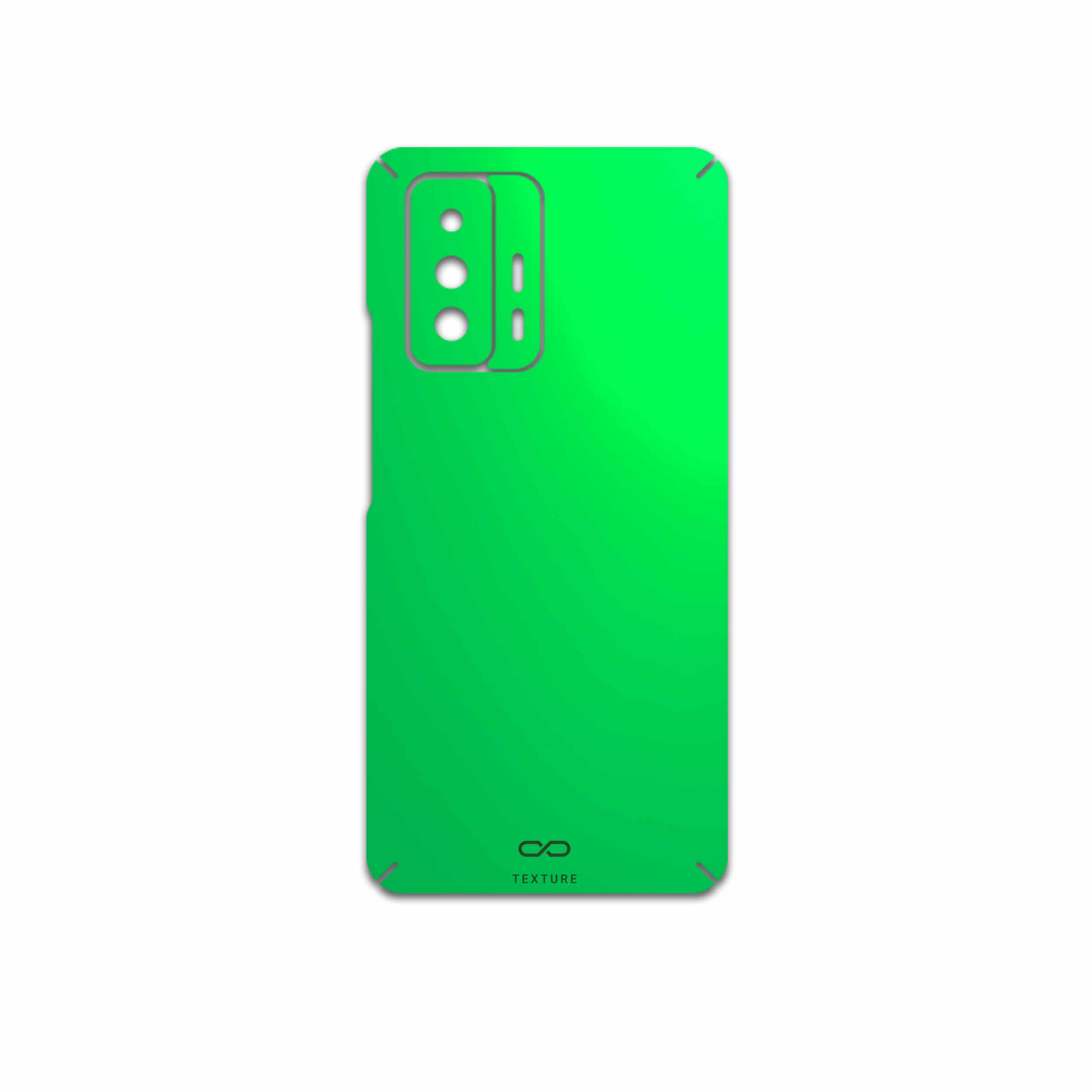 برچسب پوششی ماهوت مدل Matte-Green مناسب برای گوشی موبایل شیائومی 11T