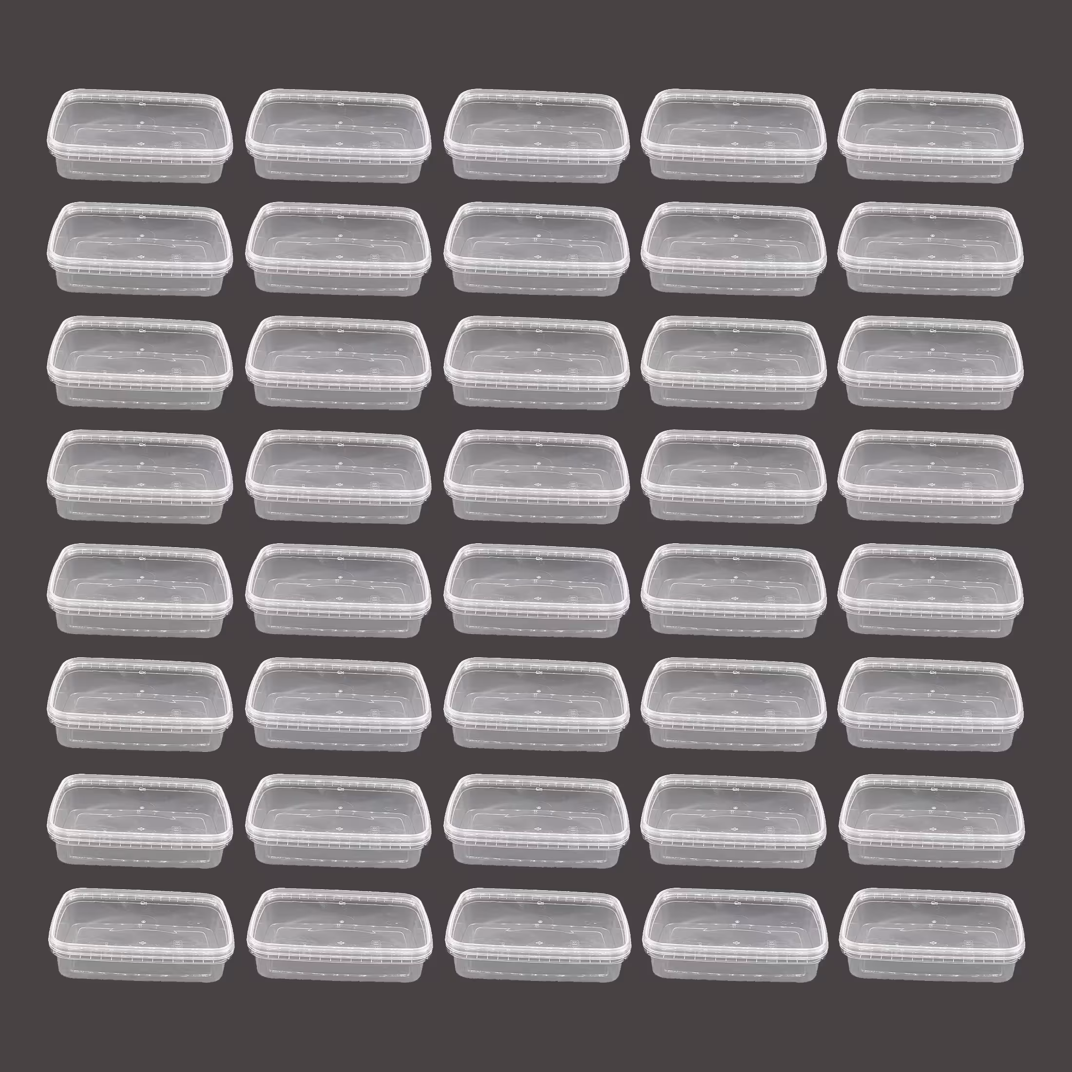 ظرف نگهدارنده مدل فریزری و مایکروویوی کد P780 بسته 40 عددی