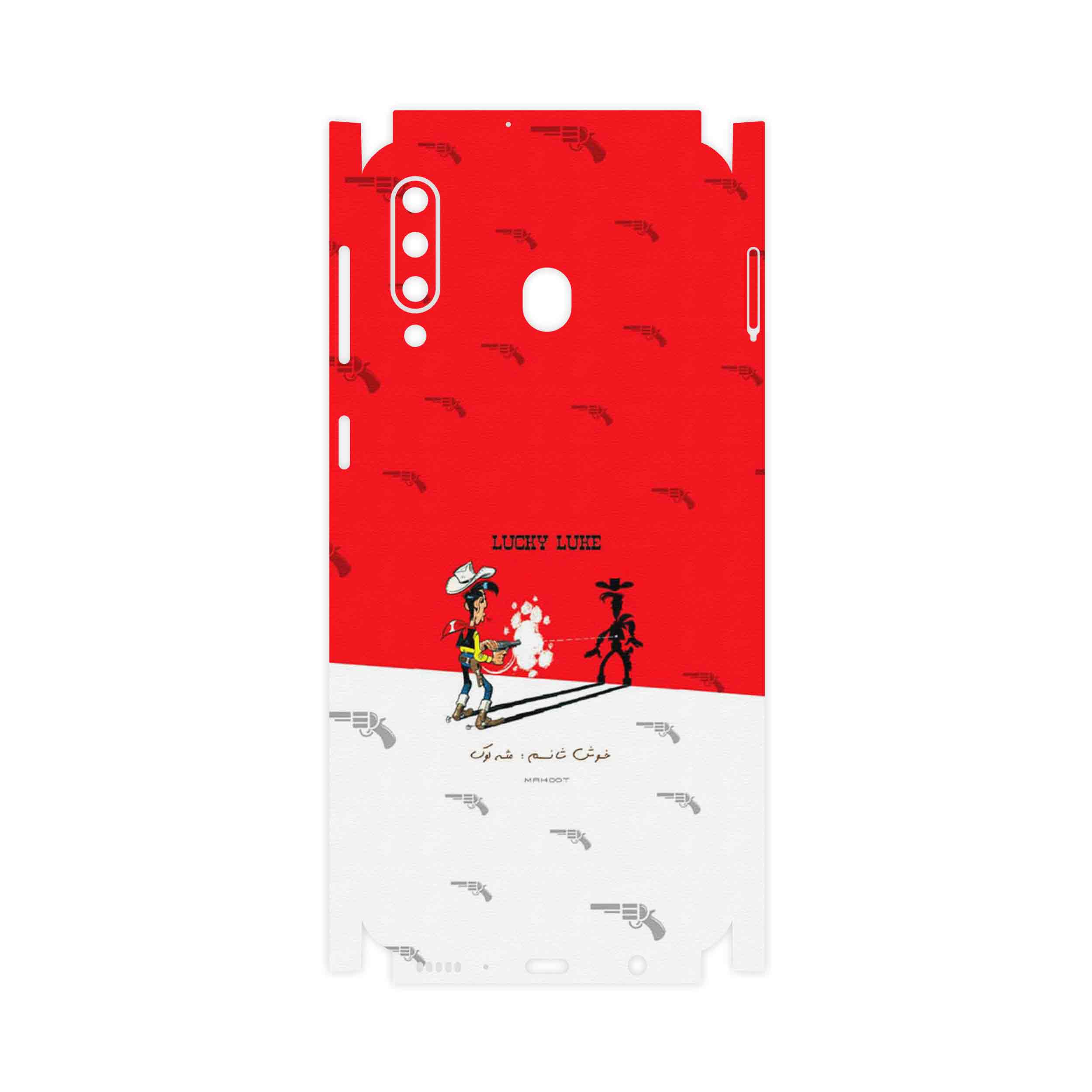 برچسب پوششی ماهوت مدل Lucky Luke-FullSkin مناسب برای گوشی موبایل سامسونگ Galaxy M30