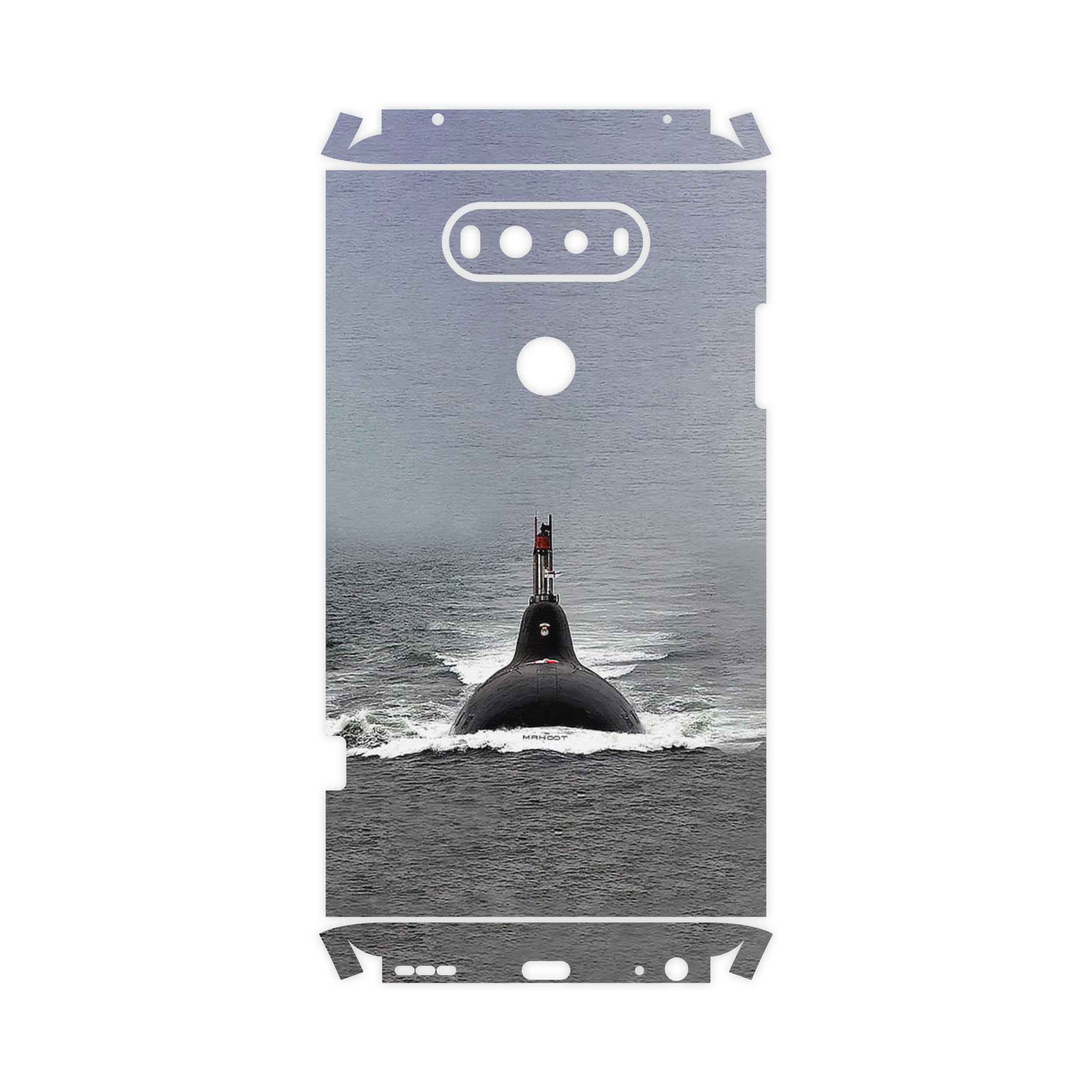 برچسب پوششی ماهوت مدل Submarine-FullSkin مناسب برای گوشی موبایل ال جی V20