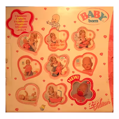 عروسک بیبی بورن مدل نوزاد ZAPF CREATION ارتفاع 40 سانتيمتر 
