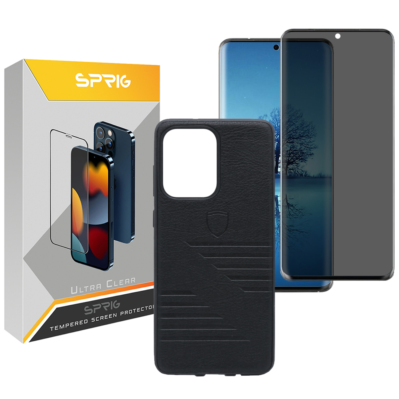 کاور اسپریگ مدل UV-MGN مناسب برای گوشی موبایل سامسونگ Galaxy S20 Ultra به همراه محافظ صفحه نمایش
