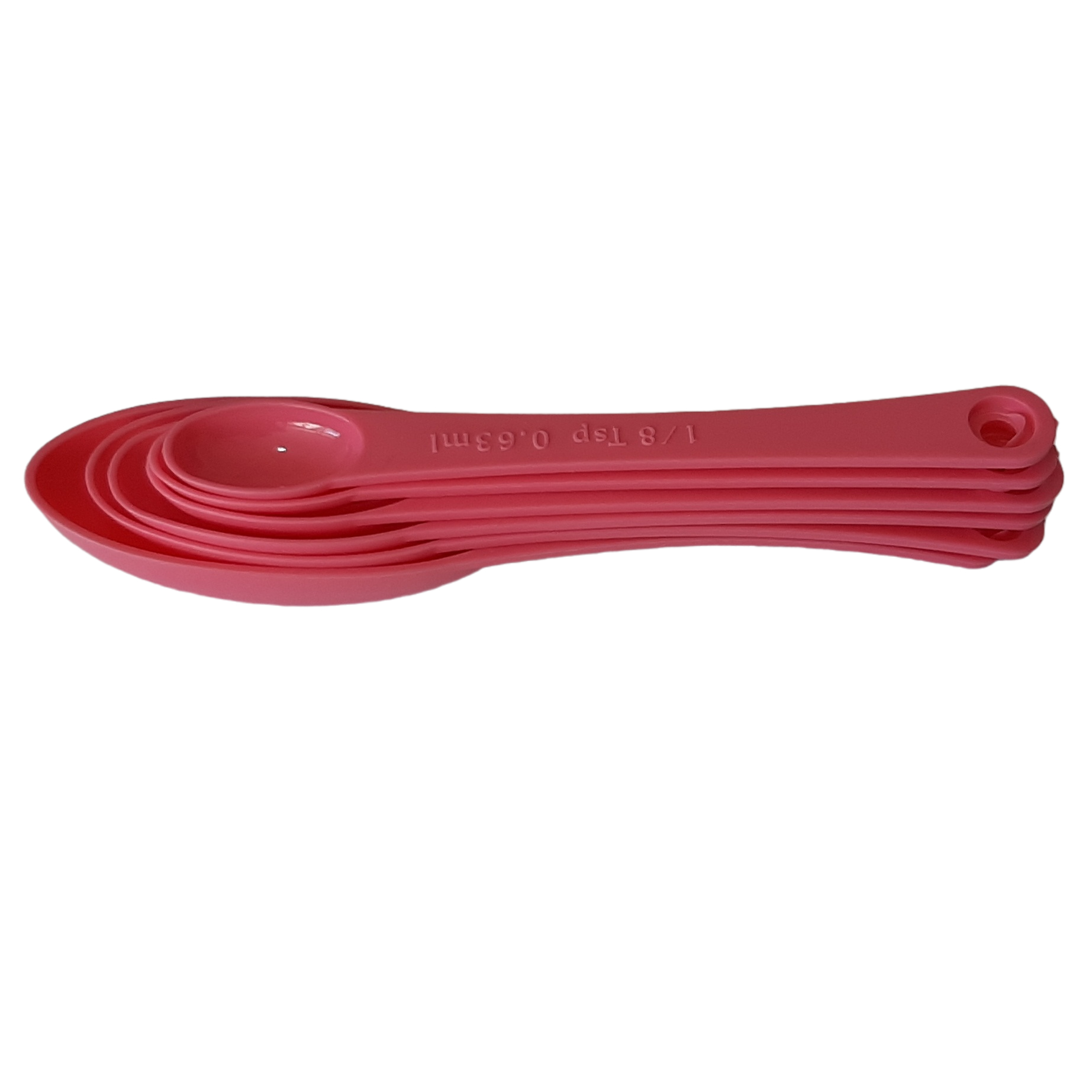 پیمانه اندازه گیری طرح قاشق مدل pe614 مجموعه 6 عددی