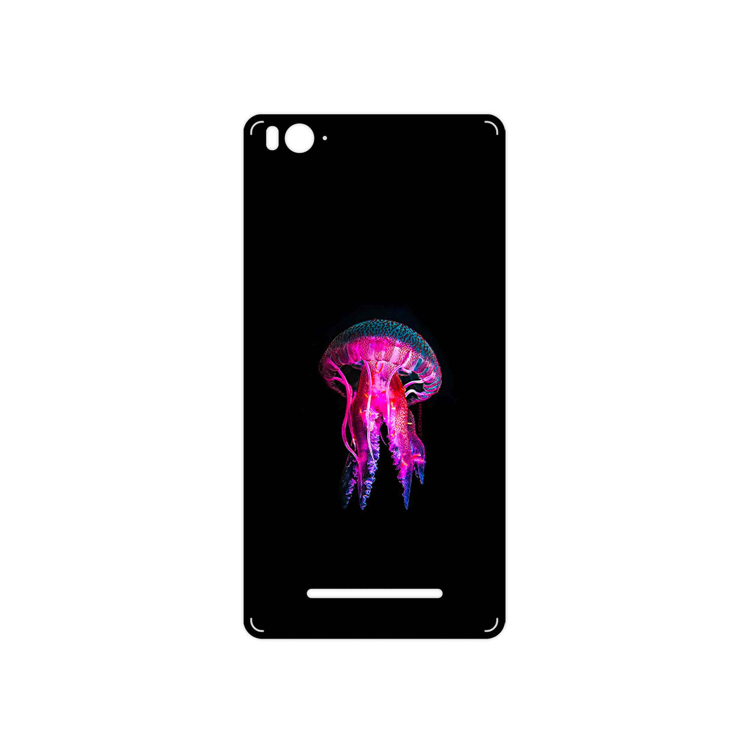 برچسب پوششی ماهوت مدل jellyfish مناسب برای گوشی موبایل شیائومی Mi 4c