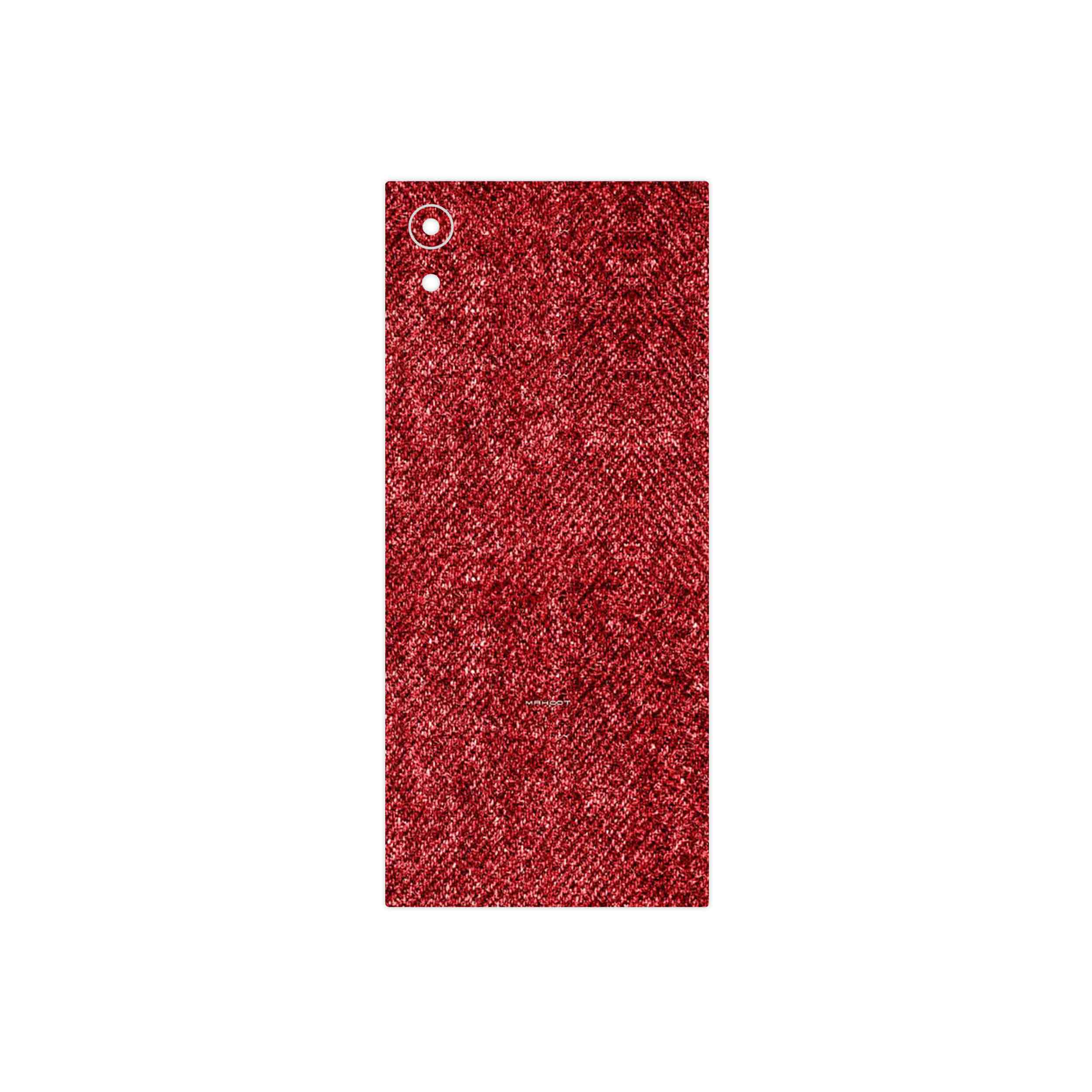 برچسب پوششی ماهوت مدل Fabric Texture 4 مناسب برای گوشی موبایل سونی Xperia XA1