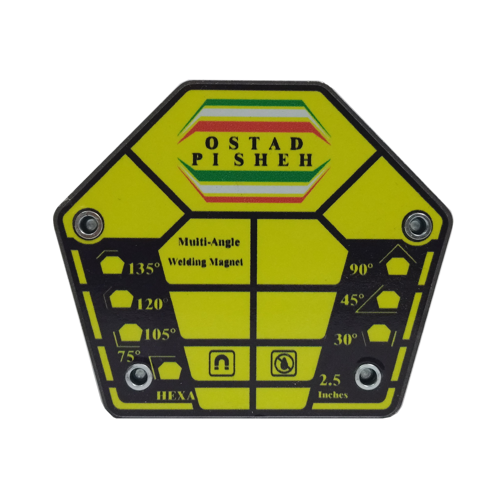 گونیا جوشکاری استادپیشه مدل HEXA-2.5inch