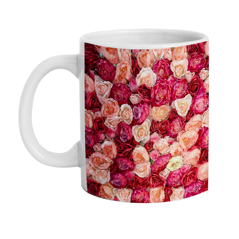 ماگ دارلی طرح گل مدل MG1690